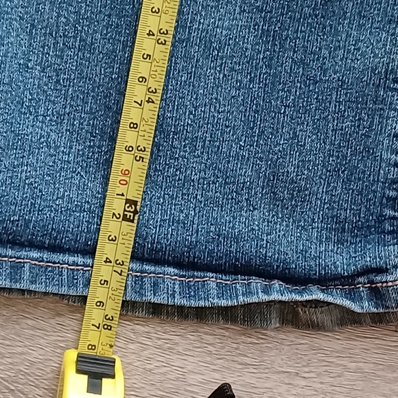👑 Reign Bootcut Denim Jeans Size 14 (Short) - Picture 14 of 16